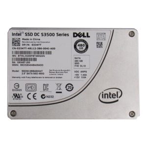 Dell 480GB SSD SATA 2.5 Inch 3Gb/s Hard Drive - 334TT