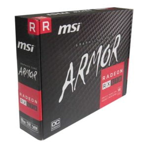 MSI RADEON RX 570 Armor 8GB GDDR5 Graphics Card