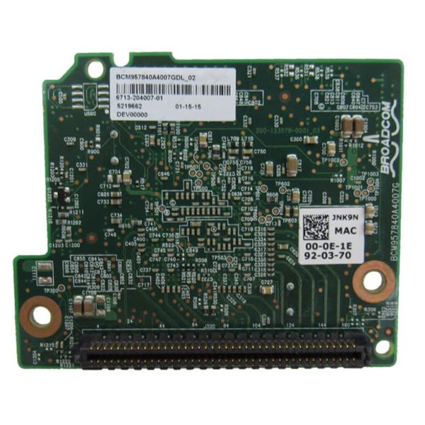 Dell BroadCom Quad Port 10Gbe Network Daughter Card - JNK9N