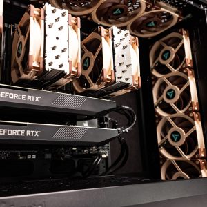 VRLA Tech Intel Xeon Workstation Interior