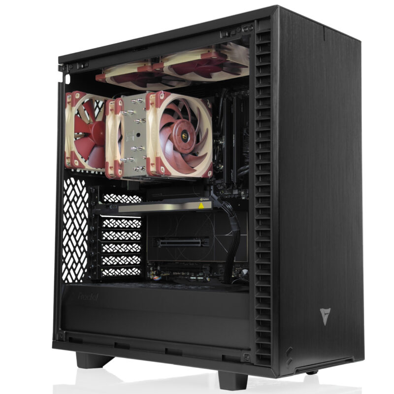 VRLA Tech Intel Core Ultra Workstation, creator build with NPU AI acceleration and Quick Sync video