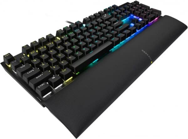 Corsair K60 RGB PRO SE Mechanical Gaming Keyboard - 100% CHERRY MV Mechanical Keyswitches - Black