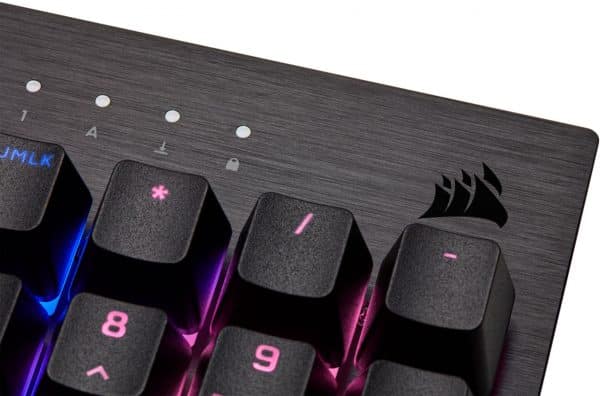 Corsair K60 RGB PRO SE Mechanical Gaming Keyboard - 100% CHERRY MV Mechanical Keyswitches - Black