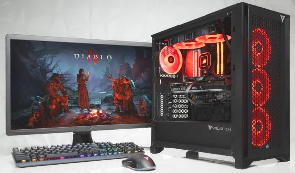VRLA Tech Elysium Gaming PC Lifestyle Black