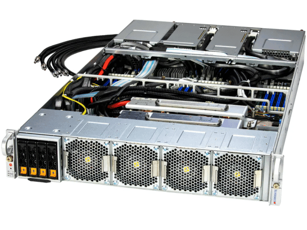 Supermicro GPU SuperServer SYS-221GE-TNHT-LCC - 2U Rack Server