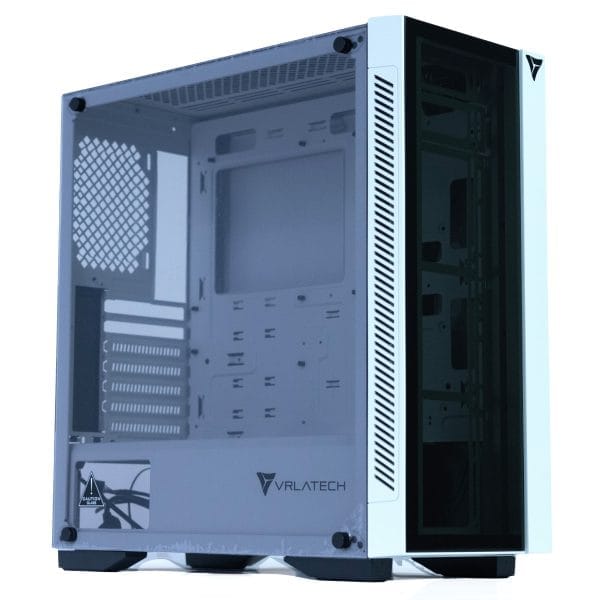 VRLA Tech Tempered Glass Case - White