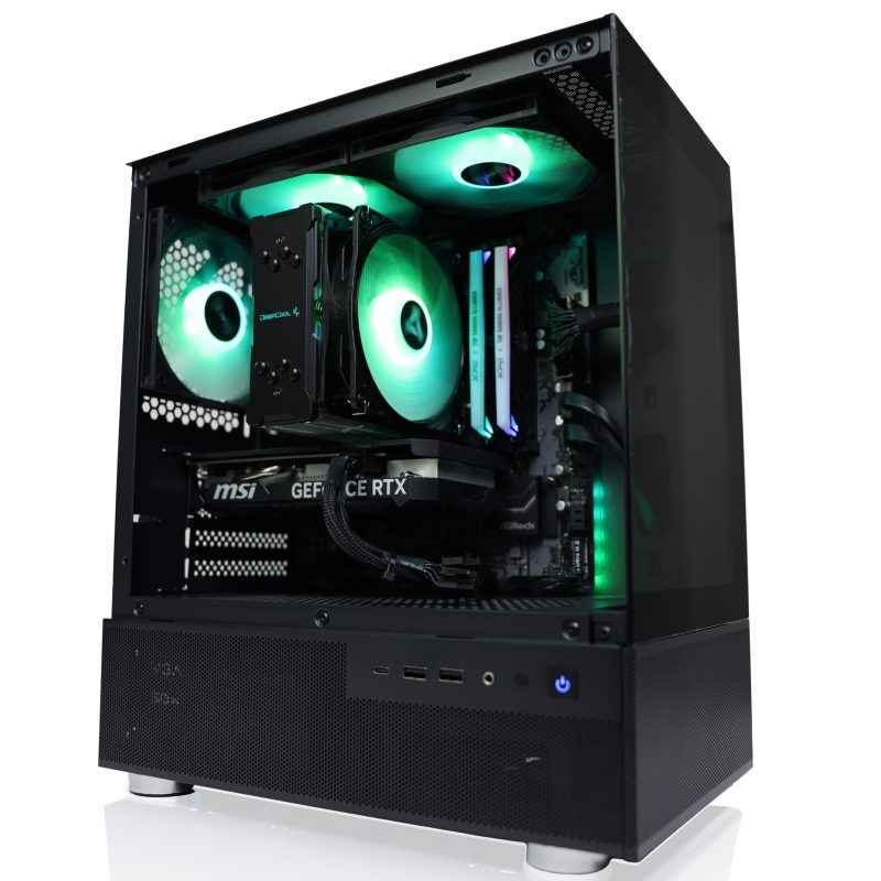 Intel Core i5-12400F | GeForce RTX 4060 Gaming PC Ready To Ship