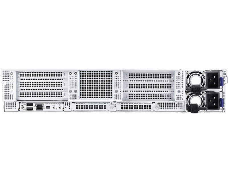 GPU Compute & Acceleration Server - AMD EPYC, Dual GPU, 8-Bay U.2 NVMe, 2U