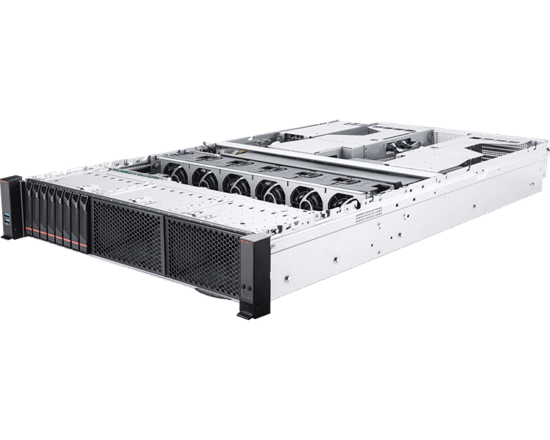GPU Compute & Acceleration Server - AMD EPYC, Dual GPU, 8-Bay U.2 NVMe, 2U
