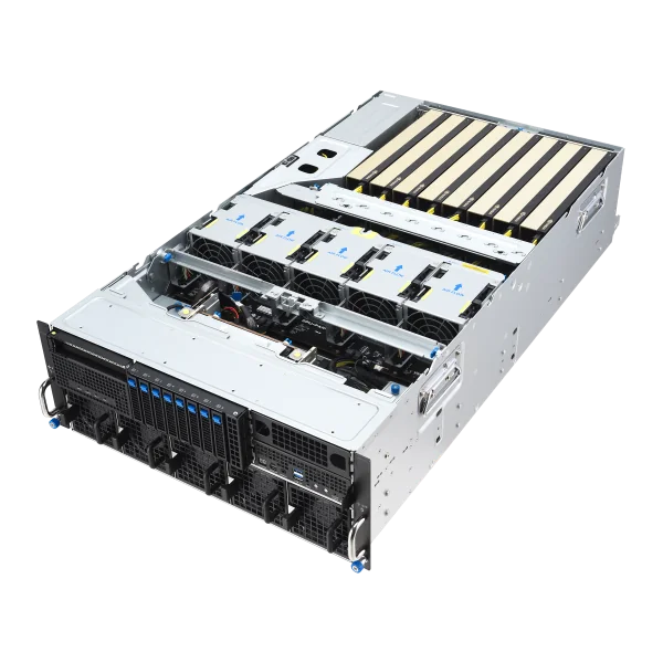VRLA Tech GPU and LLM server, AMD EPYC 9005 with RTX PRO 6000 Blackwell Max-Q