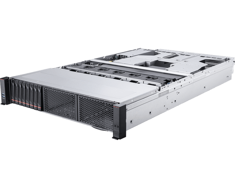 2-GPU AI Inference Server — Intel Xeon 6, 600W GPU, 8-Bay U.2 NVMe, 2U
